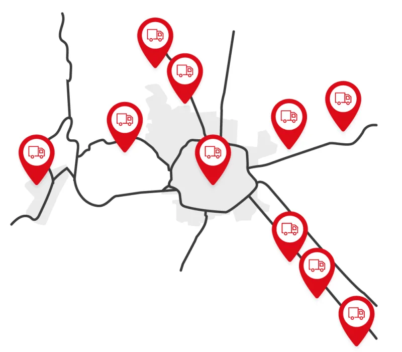 Centro de distribución de MDM Mayorista en Córdoba